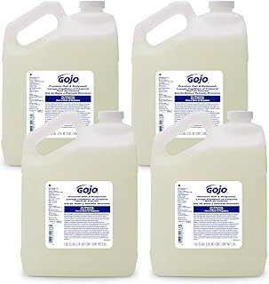 GOJO Premium Hair & Body Wash, Waterfall Fragrance, Gallon Pour Bottles (Pack of 4) – 1862-04