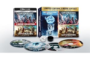 Ghostbusters: Afterlife & Ghostbusters: Frozen Empire (4K Ultra HD Blu-ray + Blu-ray + Digital Copy)