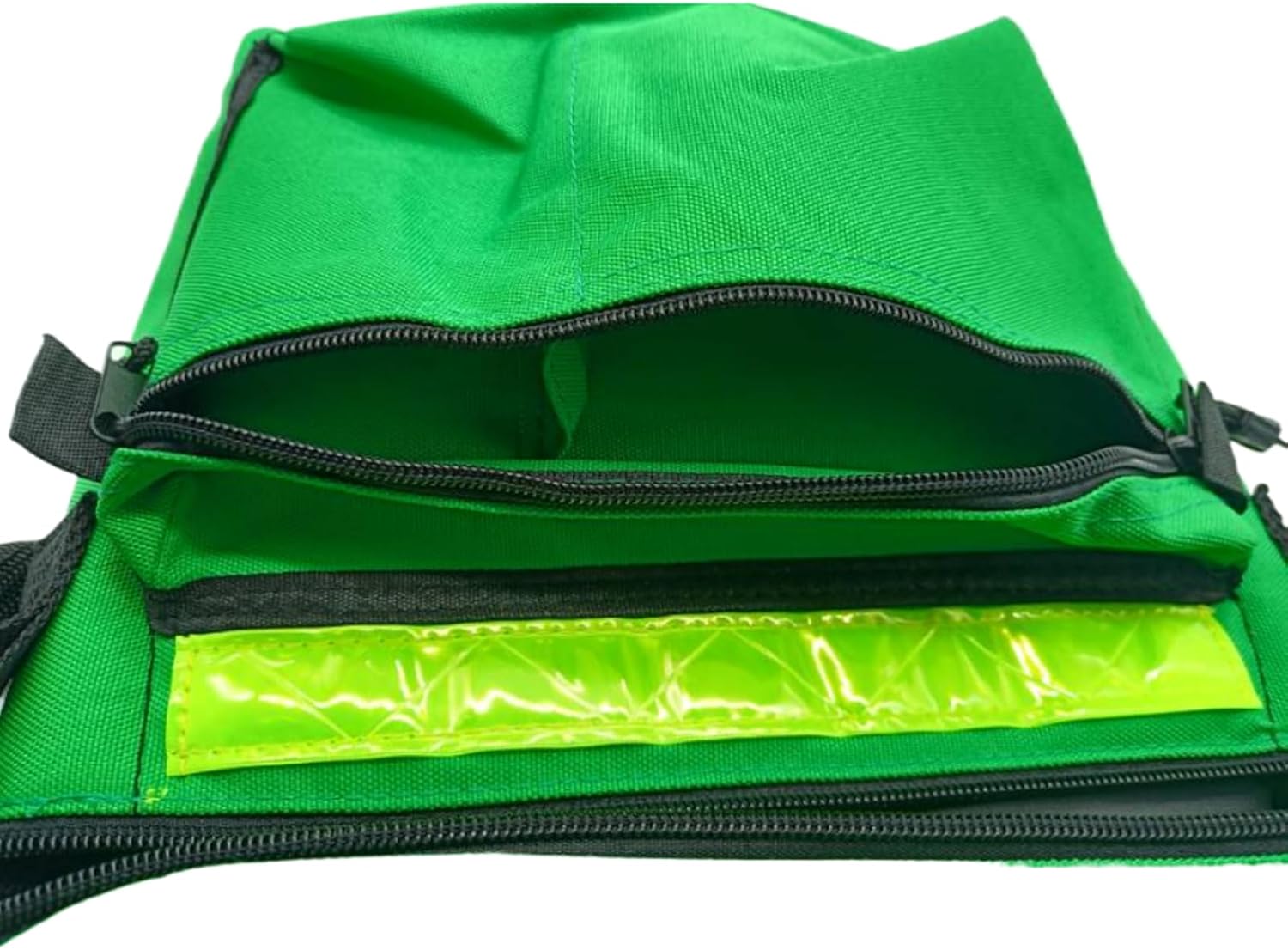 First Aid Bag AED Medical 1st Aid Empty Rescue Defibrillator First Responder Bags for Emergency Critical Healthcare Protection (Bag Only) (Green)