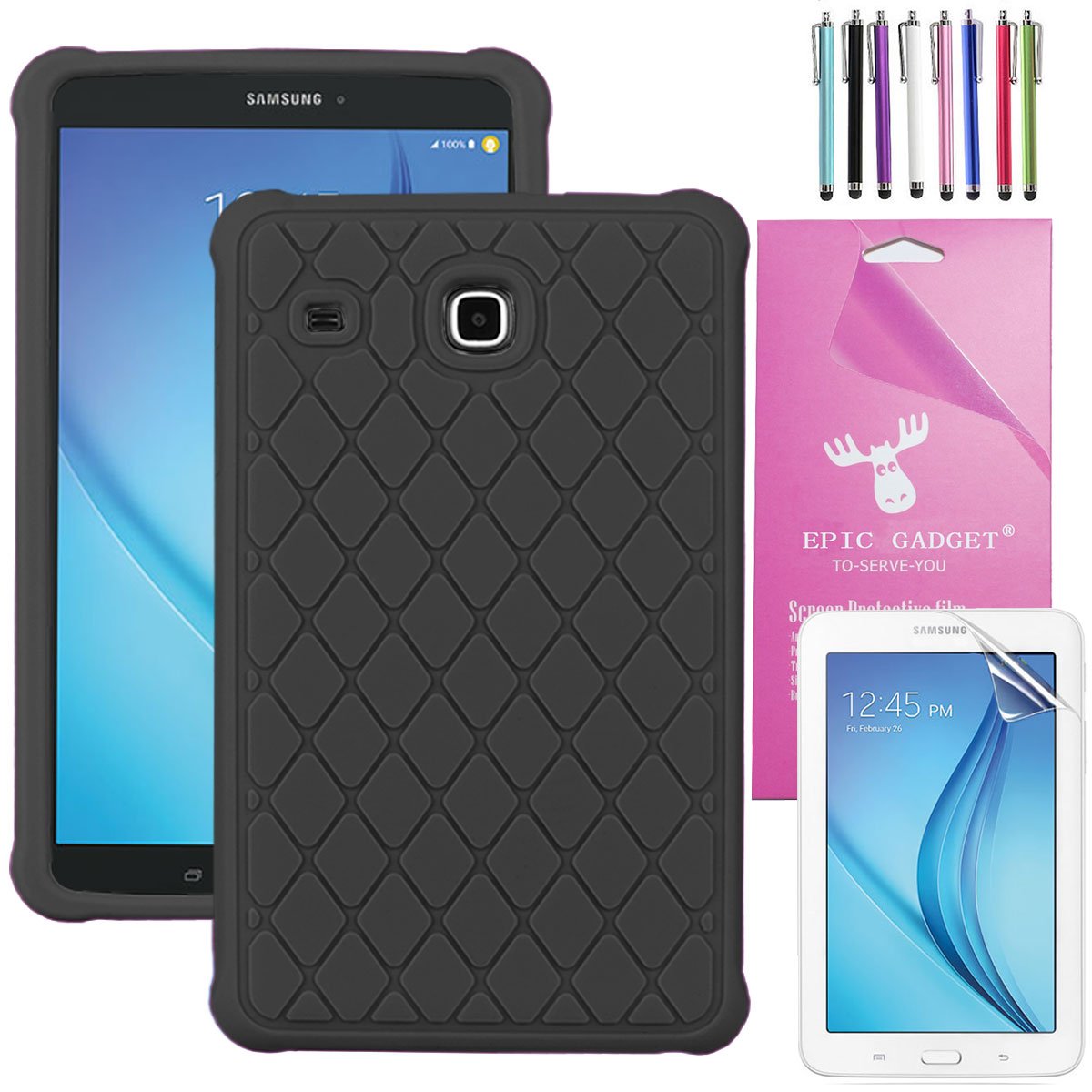 Galaxy Tab E Case Epicgadget Tm Diamond Grid Desertcart