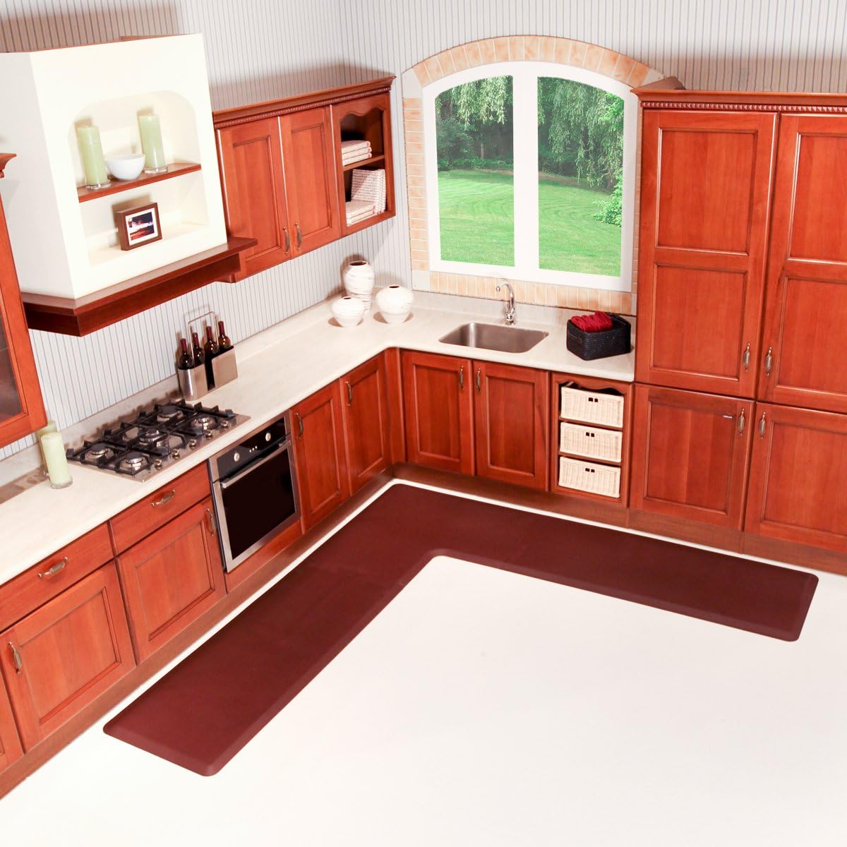 WellnessMats Floor mat, L SHAPE, L SHAPE Home & Kitchen