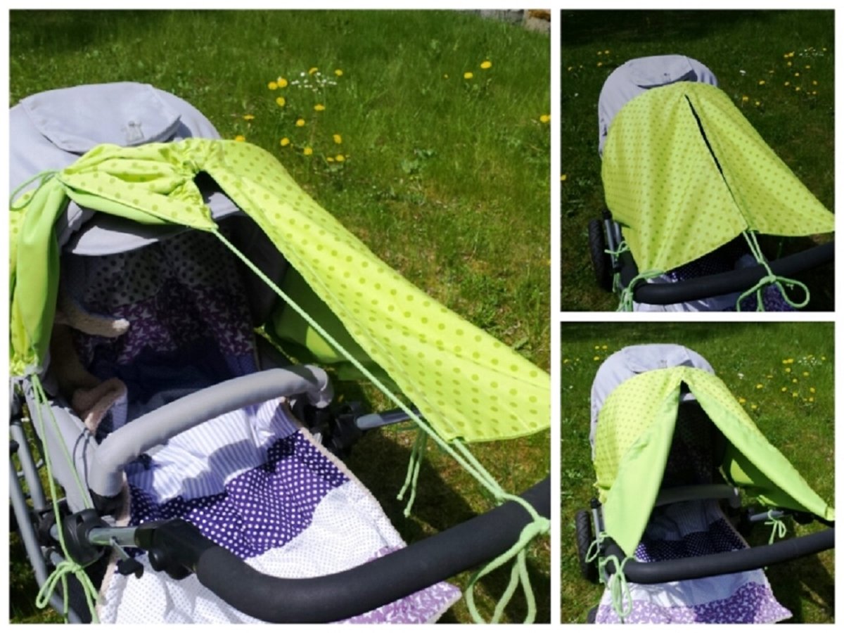 Atelier MiaMia - Sonnensegel Kinderwagen Twister (Universal)