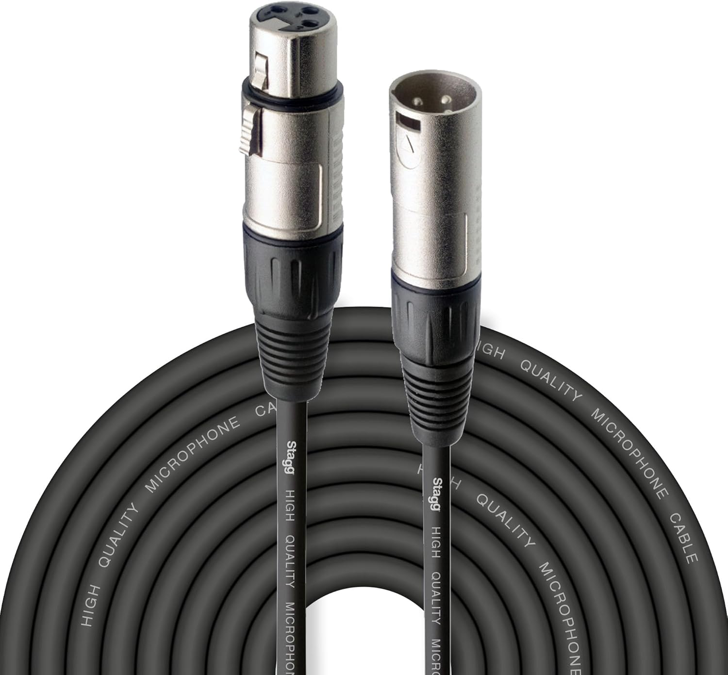 Stagg 33ft. Standard Mic cable - XLR/XLR