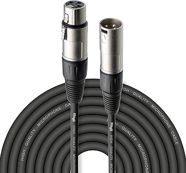 Stagg 33ft. Standard Mic cable - XLR/XLR