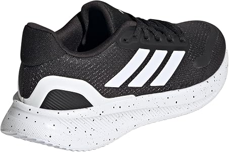 Amazon.com | adidas Womens Run Falcon 5 Running, Black/White/Black, 8.5 |  Road Running