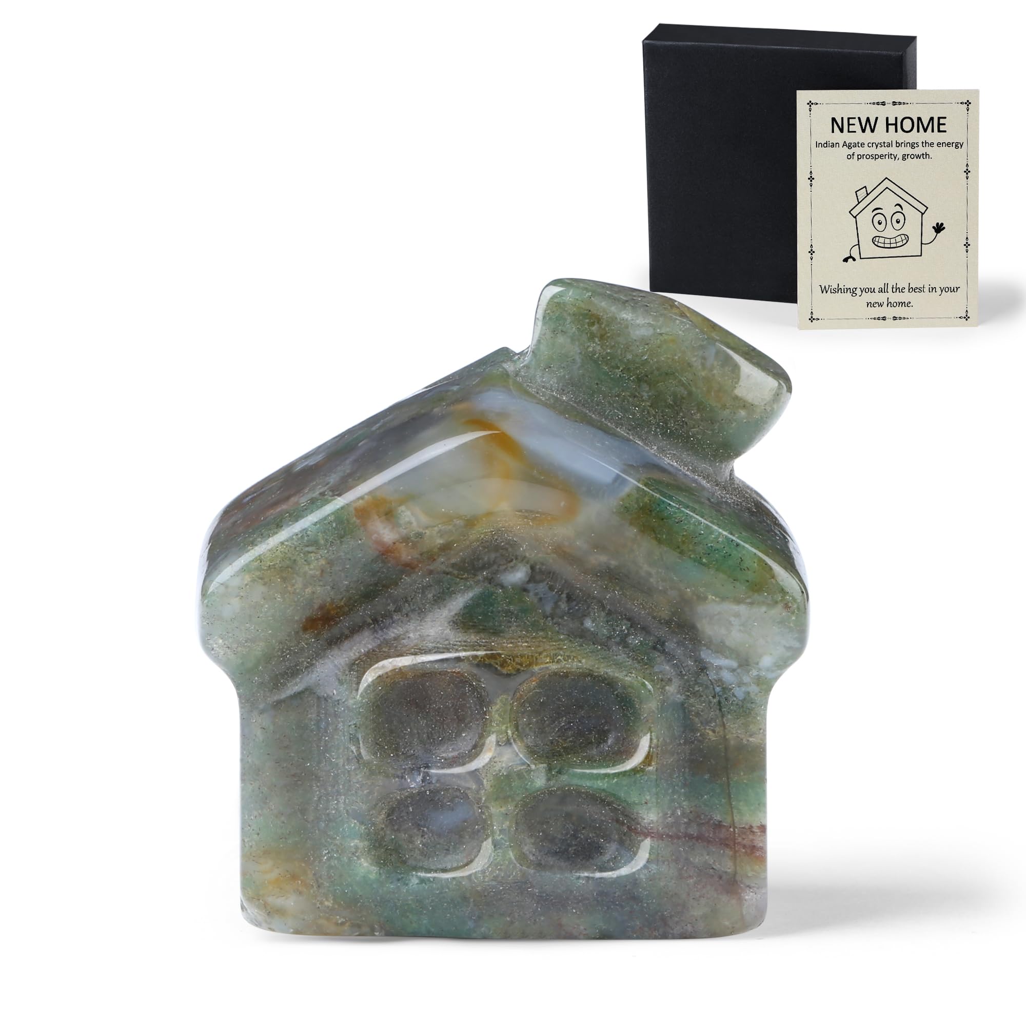 AWARDSEN Housewarming Gifts for New Home Owners Mini India House Ornament — image 1