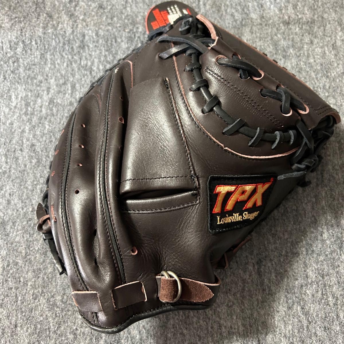 ルイスビルスラッガー軟式キャッチャーミット 右投用 ブラウン