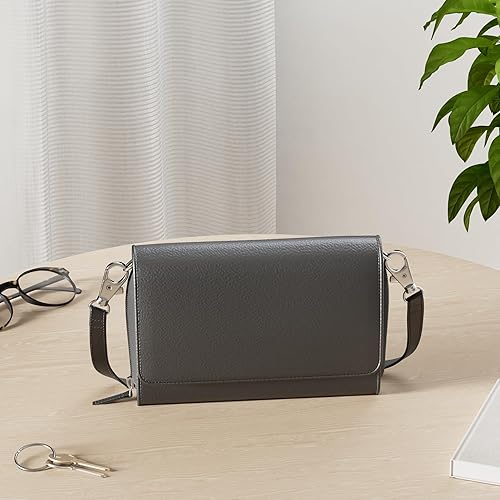 Vista 2 de Mundi - Bolso de mujer de correa cruzada RFID, antirrobo, para viajes, de cuero vegano