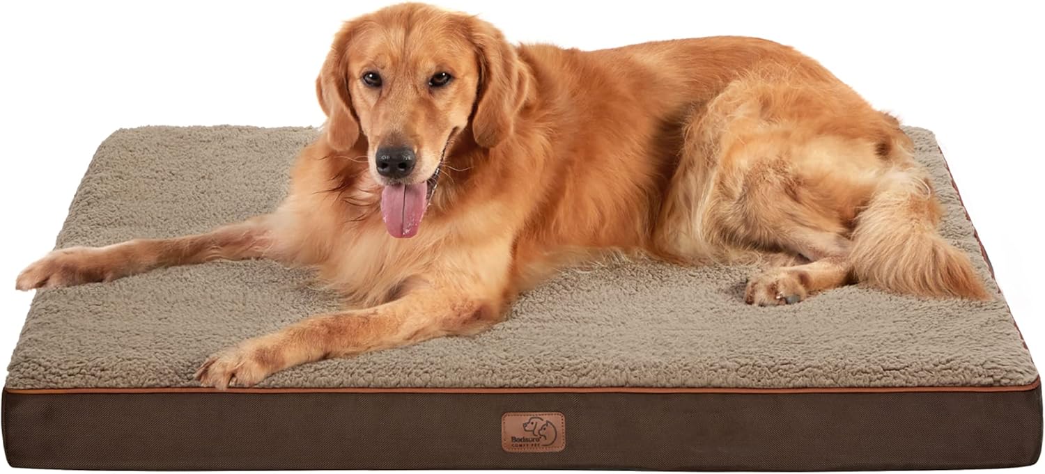 Bedsure Extra Large Dog Bed Orthopedic Big Dog Beds with Removable