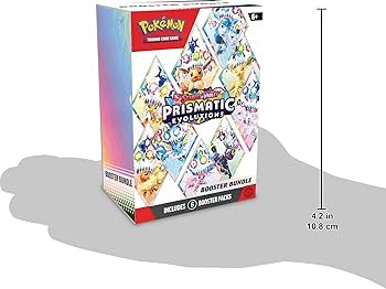 【英語版】Prismatic Evolutions Booster Bundle Amazon.com: Pokemon TCG: Scarlet & Violet - Prismatic