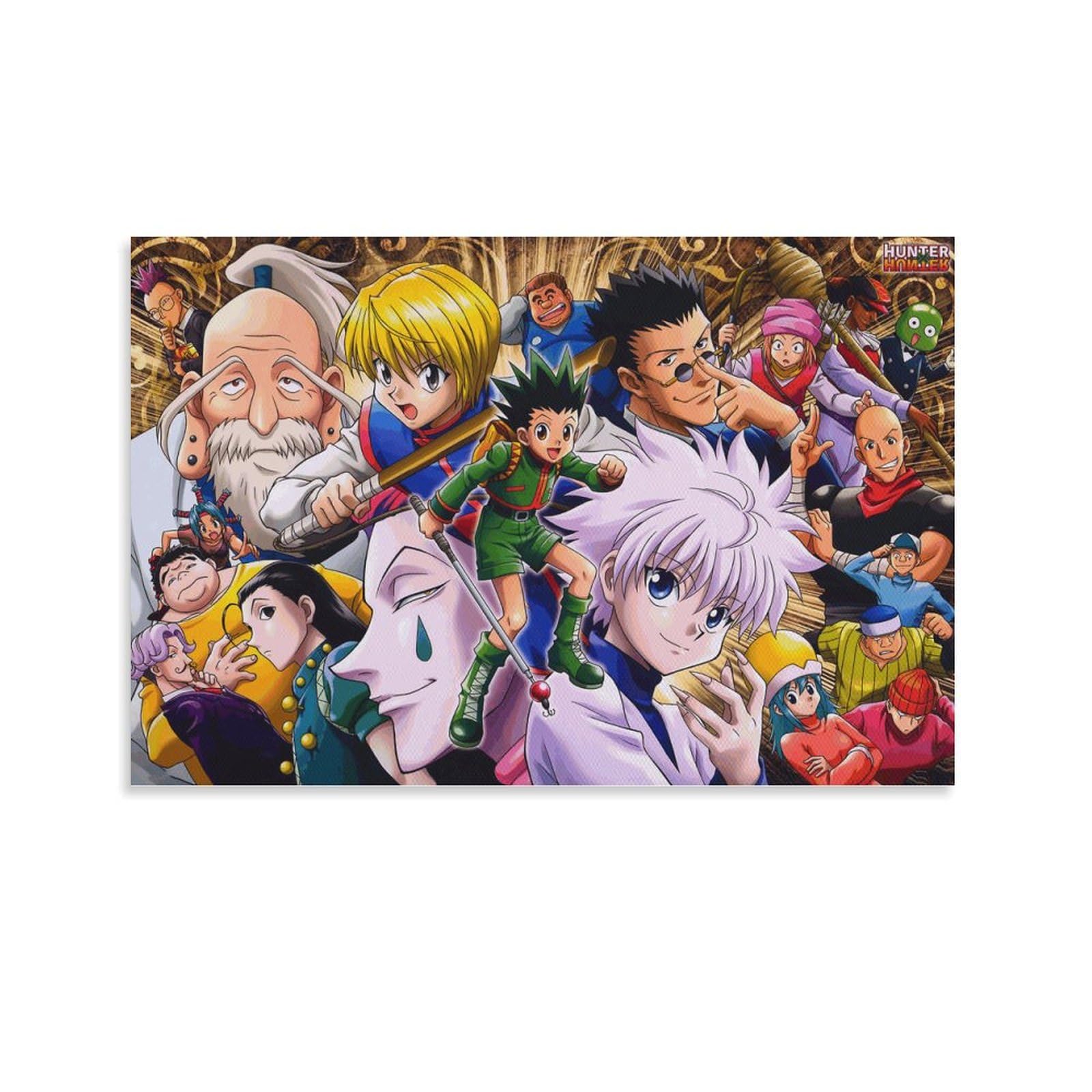 Amazon.co.jp: アニメポスター ハンター×ハンター キャンバスアート