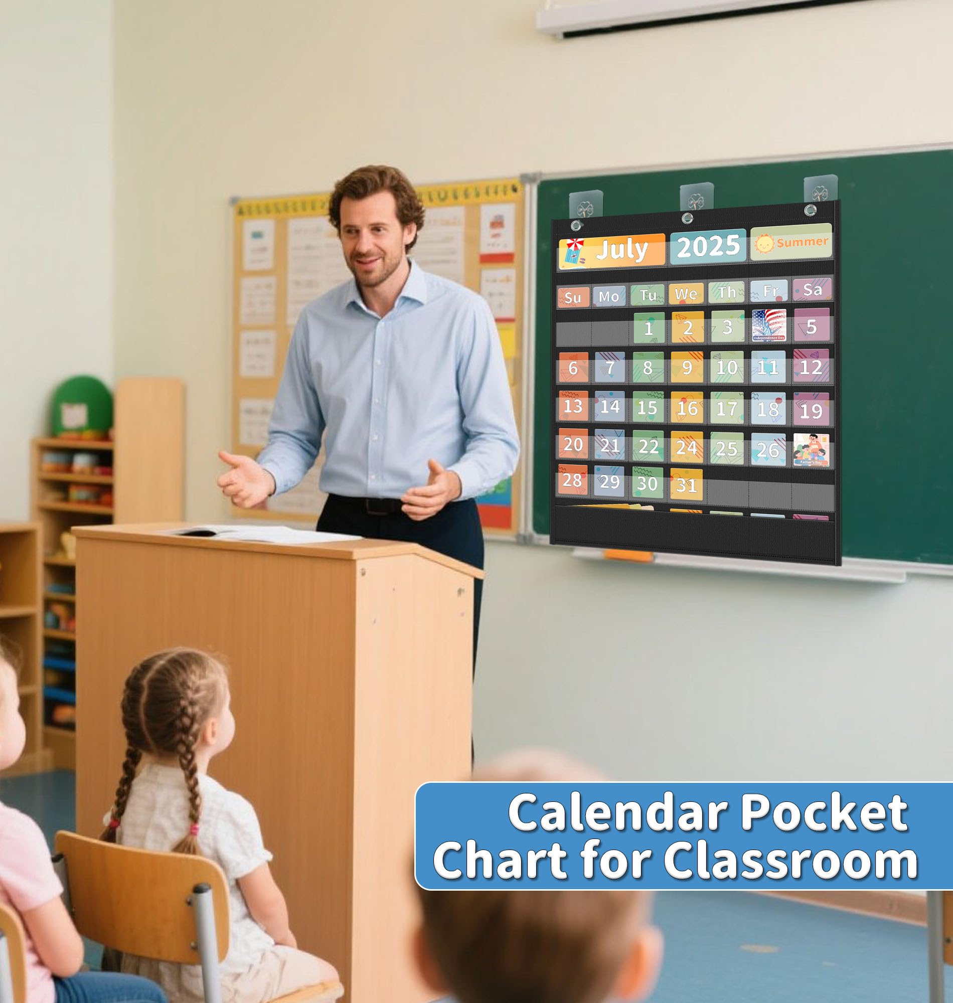 Tabella tascabile con calendario mensile in classe
