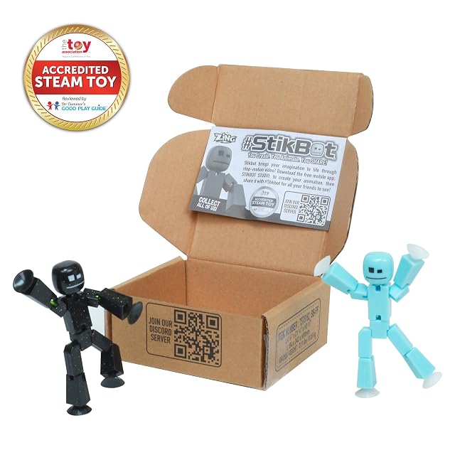 Foto 2 de 6 de Zing StikBot Dual Pack - Incluye 2 StikBots