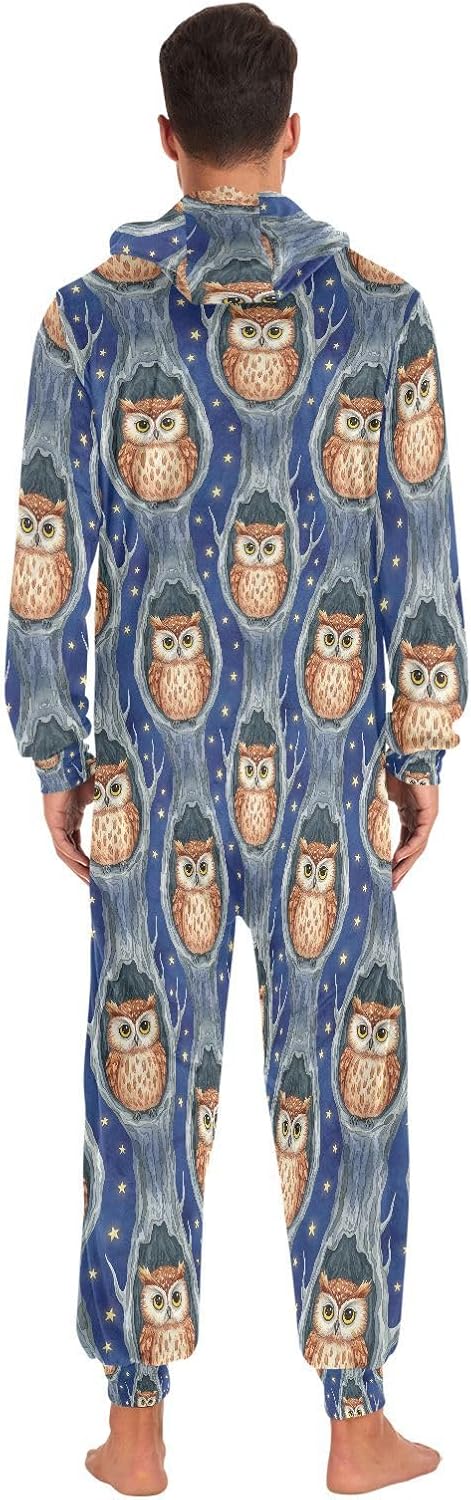QUGRL Onesies Adult Pajamas Costume for Women Men Unisex Cosplay Sleepwear Homewear Suit Winter S-XL