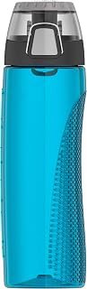 Thermos Intak 24oz Tritan Water Bottle with Hydration Meter - BPA-Free, Leak-Proof Lid, Teal