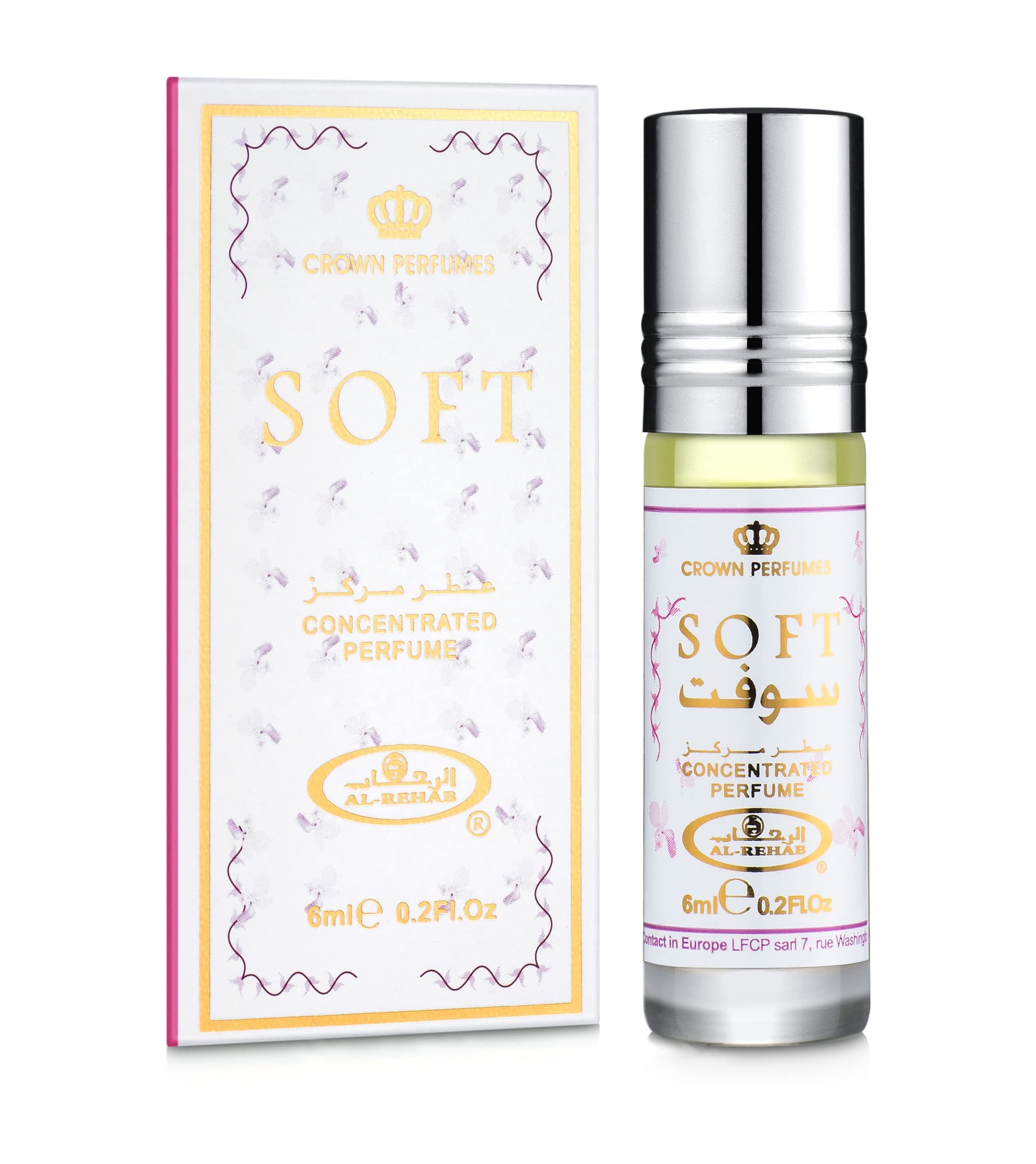 Suave 6ml Al Rehab Aceite de Perfume Misk Perfume Fragancia para hombres y mujeres almizcle