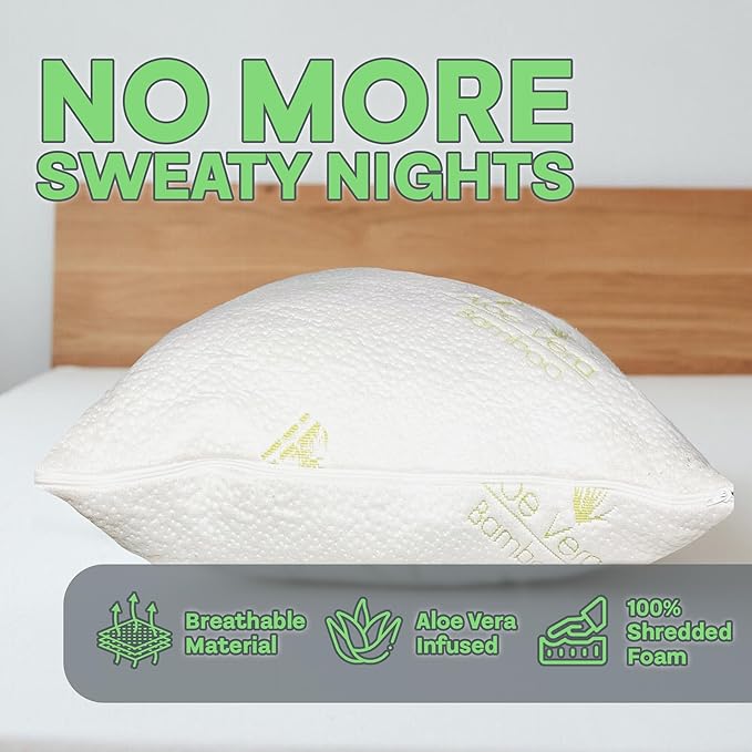 Almohada Memory Foam Tamaño King Refrescante miniatura 2