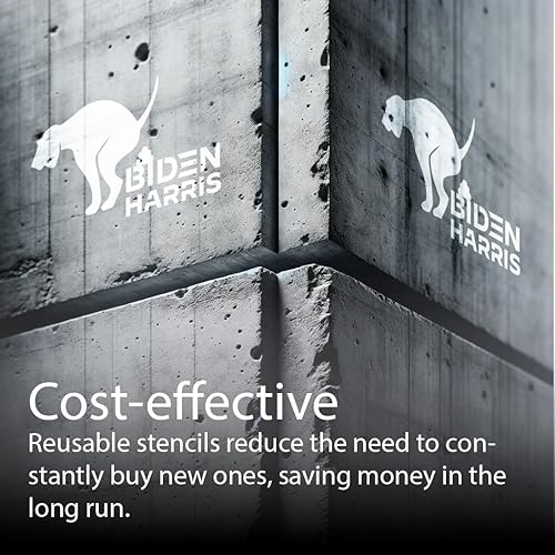 Miniatura 2 de Biden Harris - Calcomanía de 10 x 7 pulgadas plantilla política para apoyo de campaña y activismo Biden-Harris Plantilla de elección Plantilla de