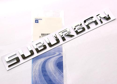 Miniatura 7 de Yoaoo 1 placa de identificación de línea roja suburbana OEM de repuesto 3D para Suburban Original Redline