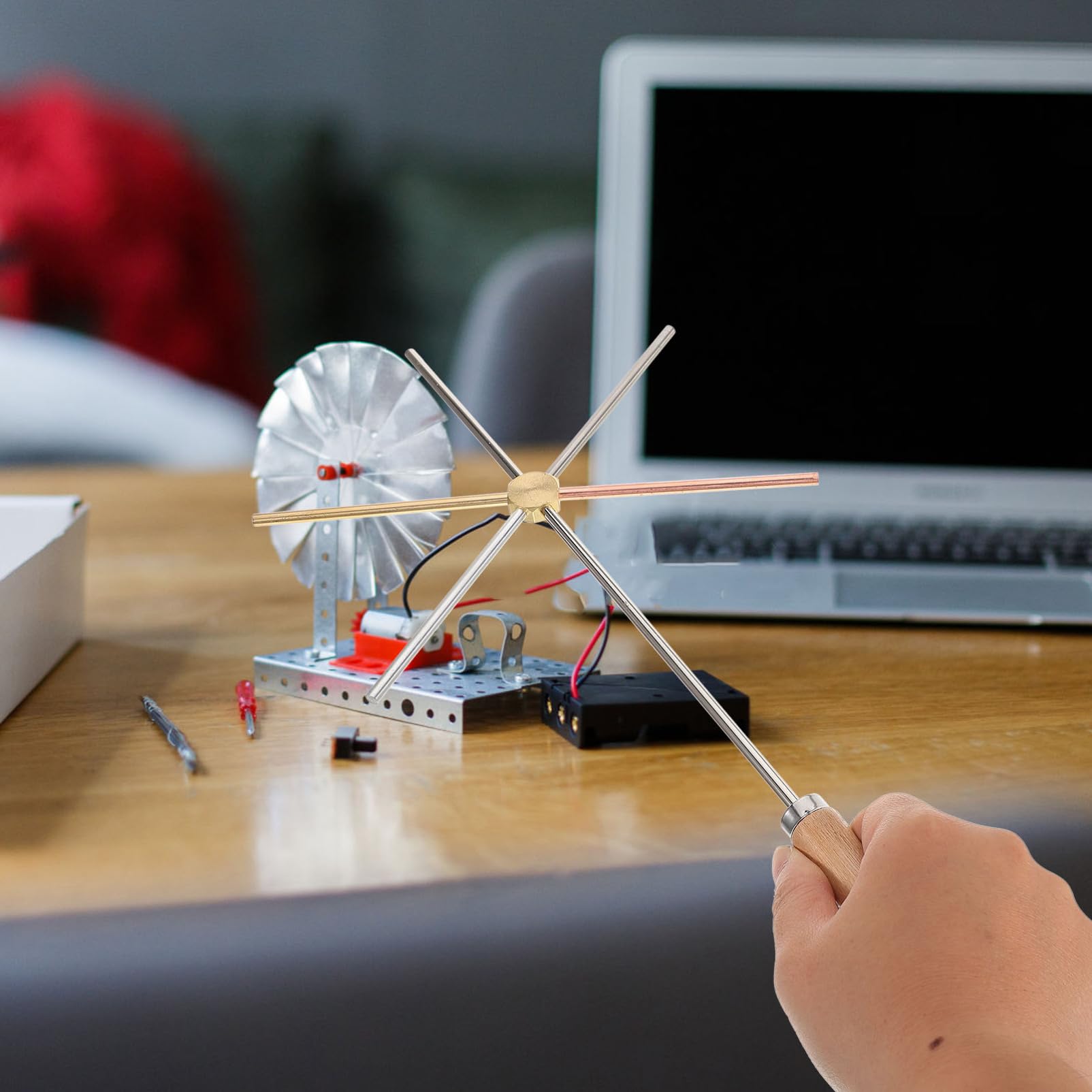 2pezzi Heat Conduction Demonstrator Dispositivo Didattico Per Conducibilità e Strumento Per Esperimenti Scolastici e Comprensione Della Conduzione Del