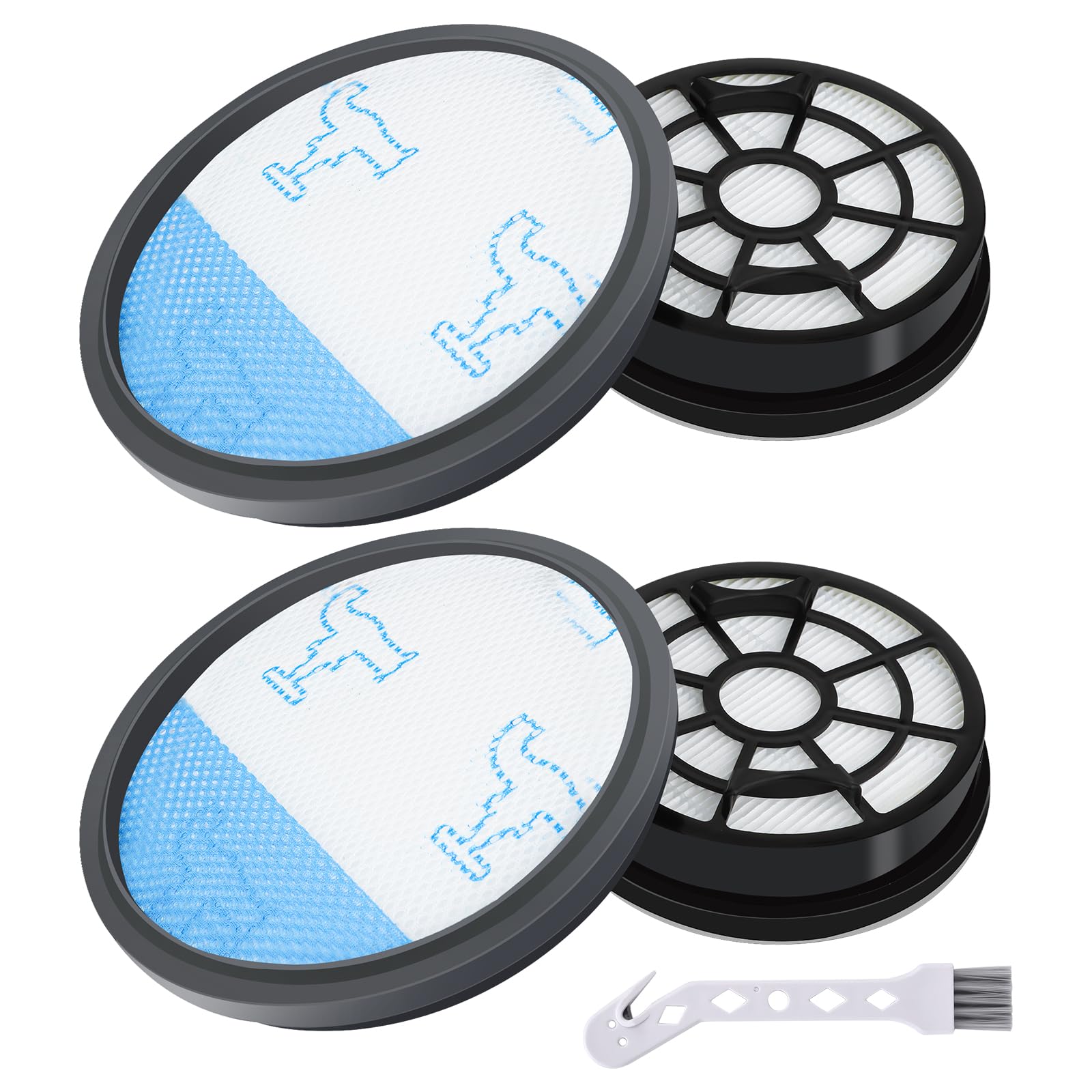RO2917 Filtri di Ricambio per Rowenta Swift Power Cyclonic RO2910EA RO2917EA RO2913EA RO2933EA aspirapolvere accessori per Rowenta Swift Power Cyclonic Parkett RO2932EA,Alternativa a ZR904301