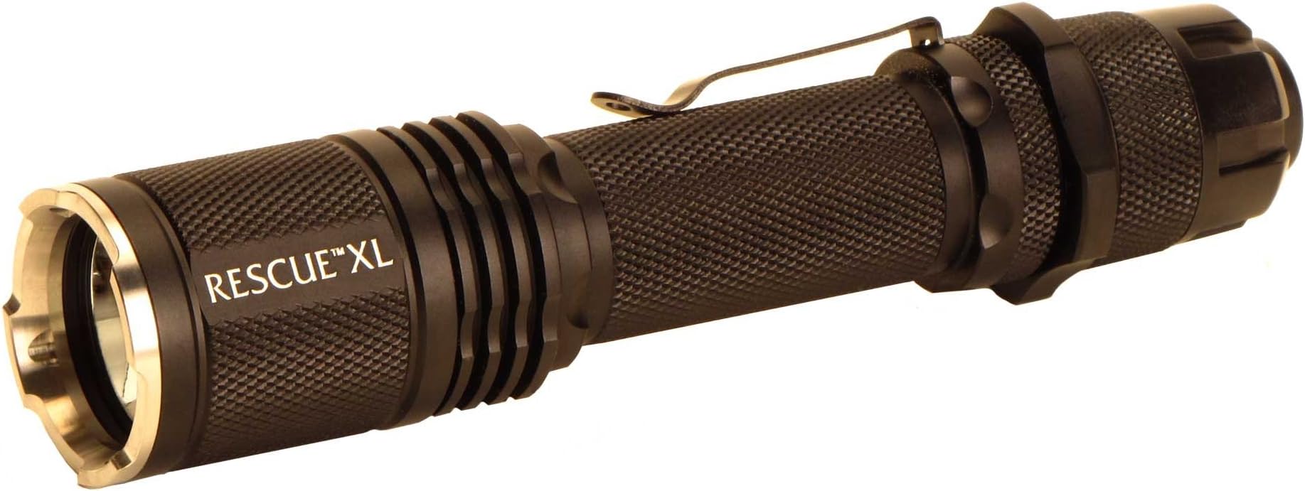 Phoebus Tactical Rescue XL LED Flashlight with Strobe, Black