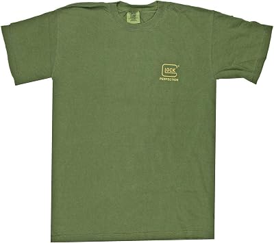 Glock Perfection T-Shirt, Mens, Green, Extra Large, AA75152