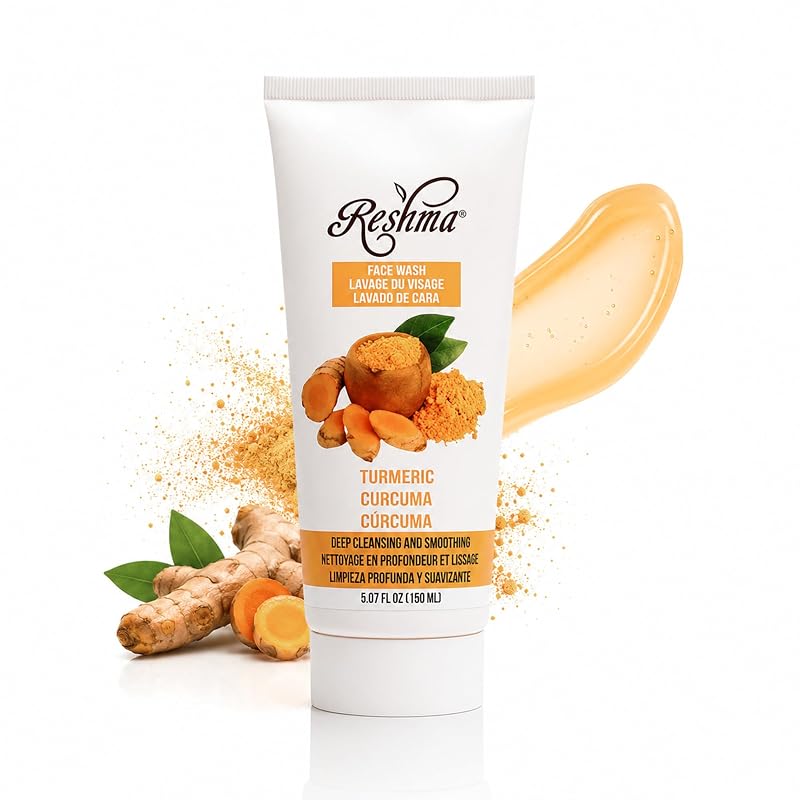 Reshma Beauty Limpador facial com cúrcuma, 150 mL