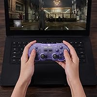 Vista 6 de 8Bitdo SN30 Pro Wireless Bluetooth Controller with Joysticks Rumble Vibration USB-C Cable Gamepad Compatible with Switch,Windows, Mac OS, Android