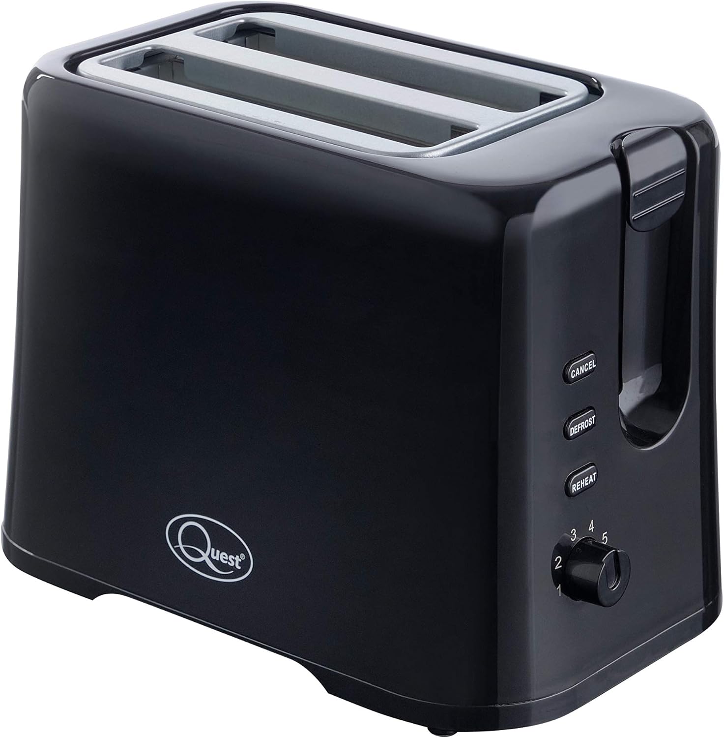 Quest Toaster mit 2 Scheiben variable Bräunungssteuerung Aufwärmen