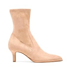 DOEYG Pointed Toe Booties for Women Kitten Heel Booties Short Ankle Boots Dressy Fashion Trendy Fall Boots with