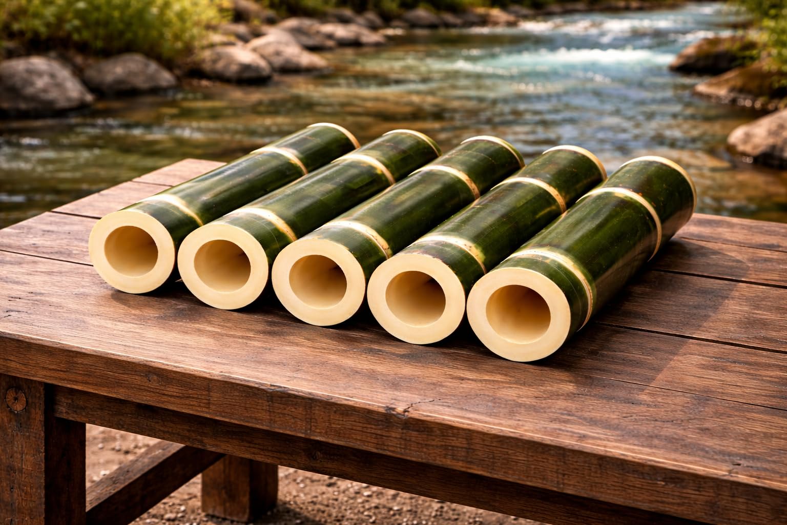 tclpvc Gardening Bamboo Stake 18 Inch | 1.5 Ft Natural Bamboo for Crafting & DIY Wood Projects | Pack of 1