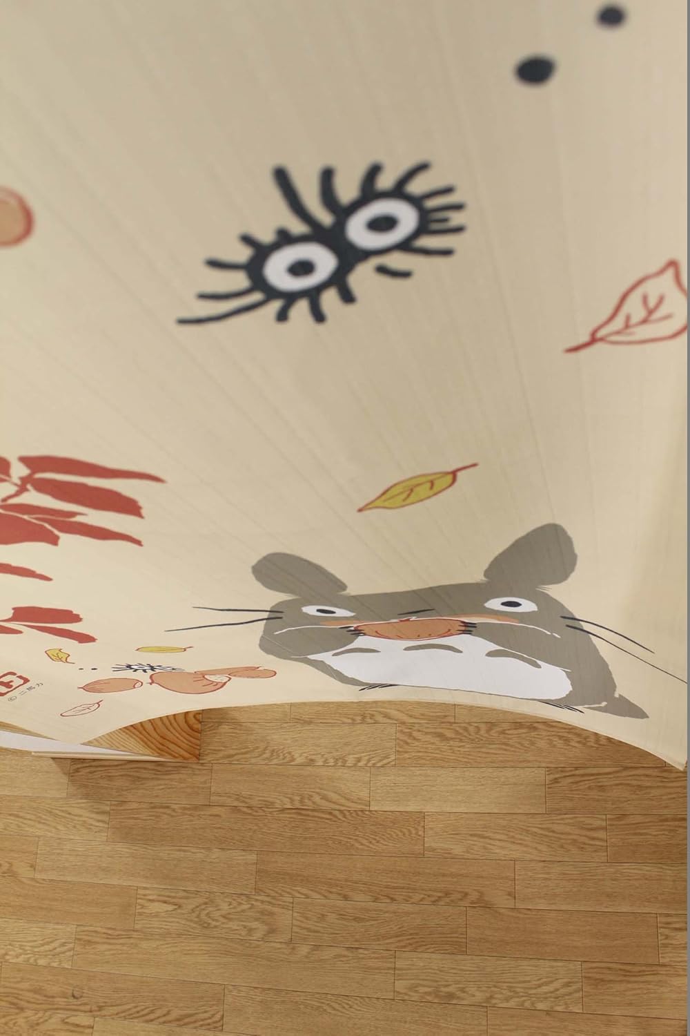 Japanese Noren Curtain Tapestry Totoro Forest Size: 85 × 150cm 10-318