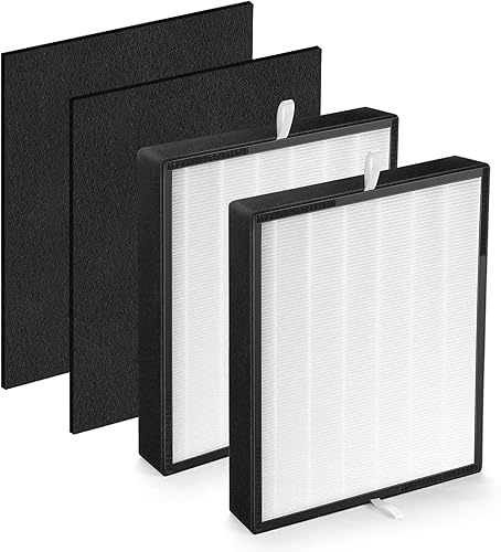 Paquete de 2 filtros de repuesto 45i, compatibles con BreatheSmart Flex para purificador de aire Bh400 45i, filtro de carbón activado HEPA H13,