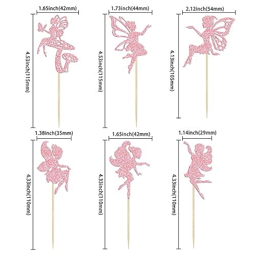 Miniatura 9 de Gyufise 1 pieza de decoración de pastel de feliz cumpleaños con purpurina de elfo de hadas Never Grow Up P Pan para temática de Neverland Baby