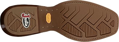 Justin Cowboy Town Men's 13 Boot - Durable Leather Western Style, Classic Design, Comfortable Fit for Everyday Wear