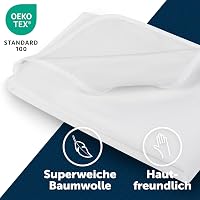 Blumtal Vízhatlan Matracvédő 90x190 cm Pamut Inkontinencia Alátét Mosható 95°C 5