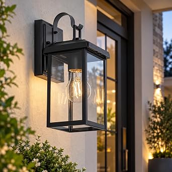 FTL Outdoor Wall Lights, E27 Exterior Wall Lantern Lighting Fixture, IP44 [Energy Class G]