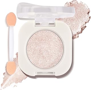 Champagne Light Glow Eyeshadow with Brush, Si...