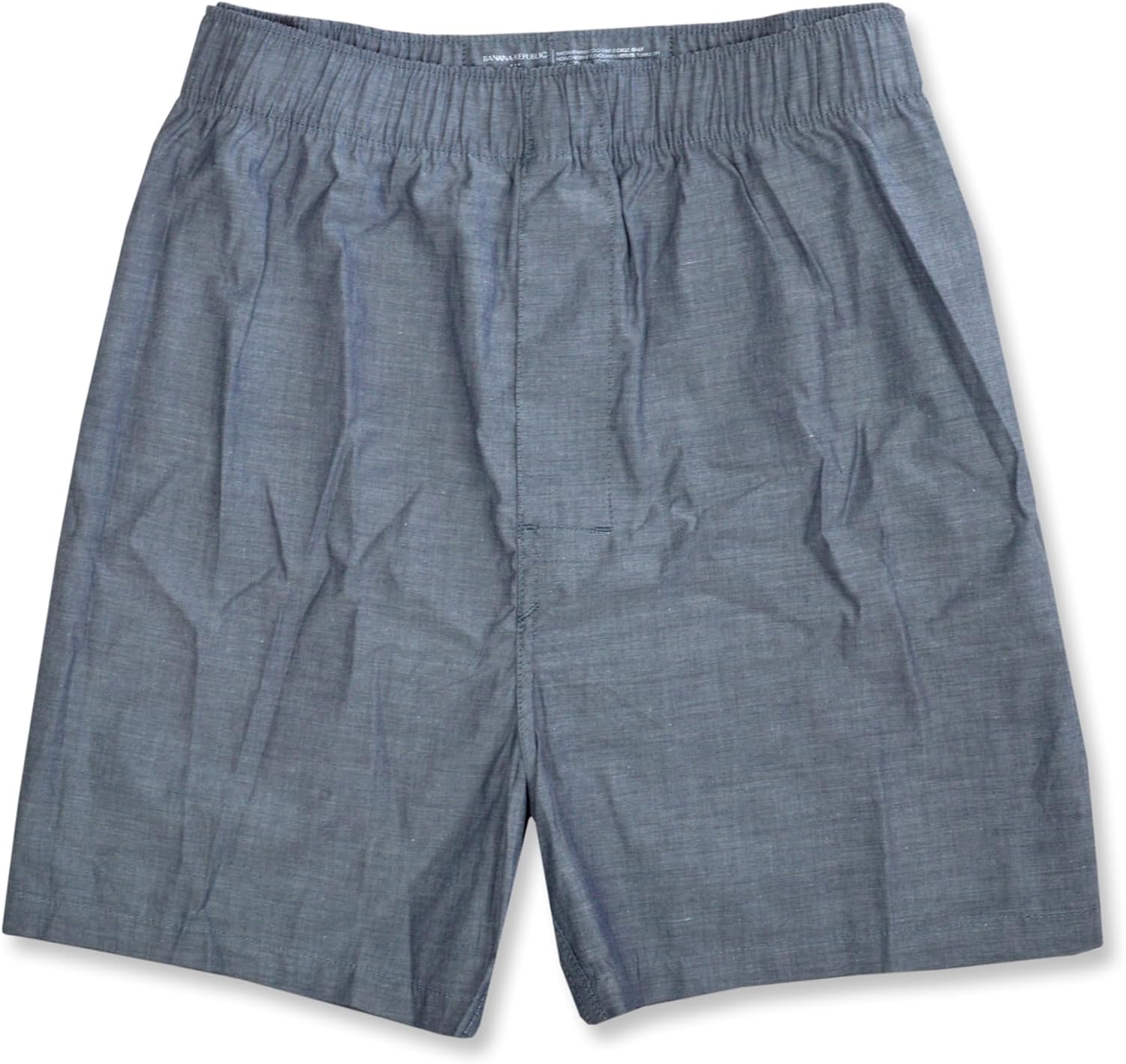 Banana Republic Mens 100% Organic Cotton Elastic Waistband 3 Pack Boxers Mixed,