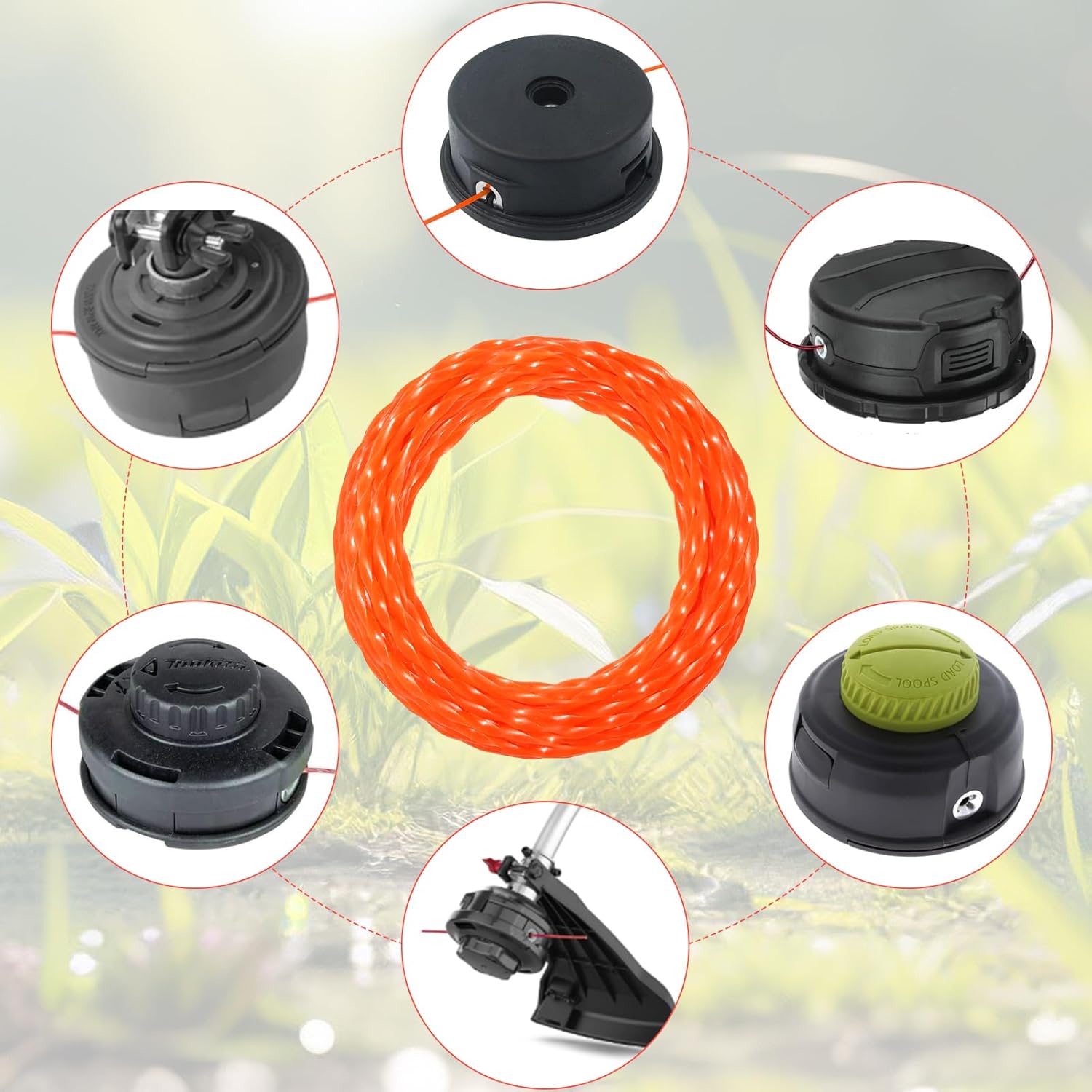 12PC 0.080-in Replacement Trimmer Line view 7