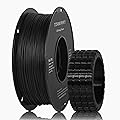 TINMORRY TPU Filament 1.75mm Flexible TPU 3D Printer Roll 1kg Spool 95A Black
