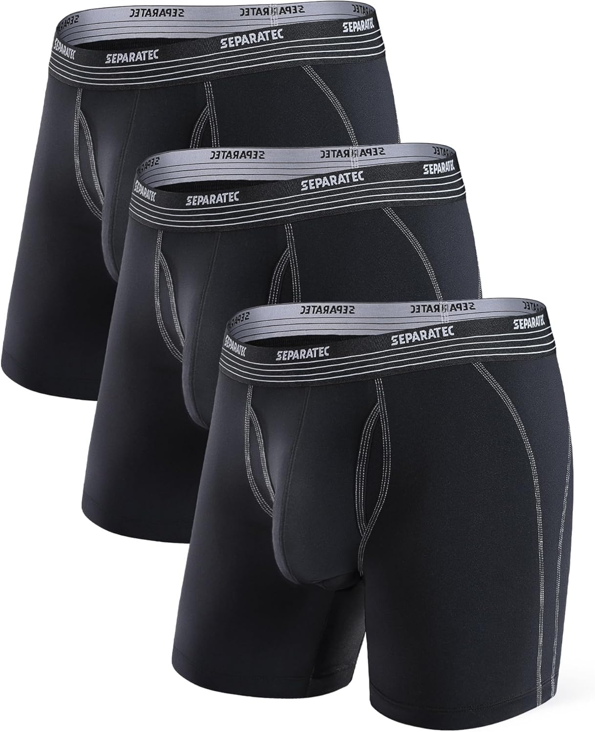 DERIT TECH ボクサーパンツ M ブラック3枚セット（hide品） 3D-Boxerボクサーパンツ（前とじ）（3枚組）【SALE】 BWS853F