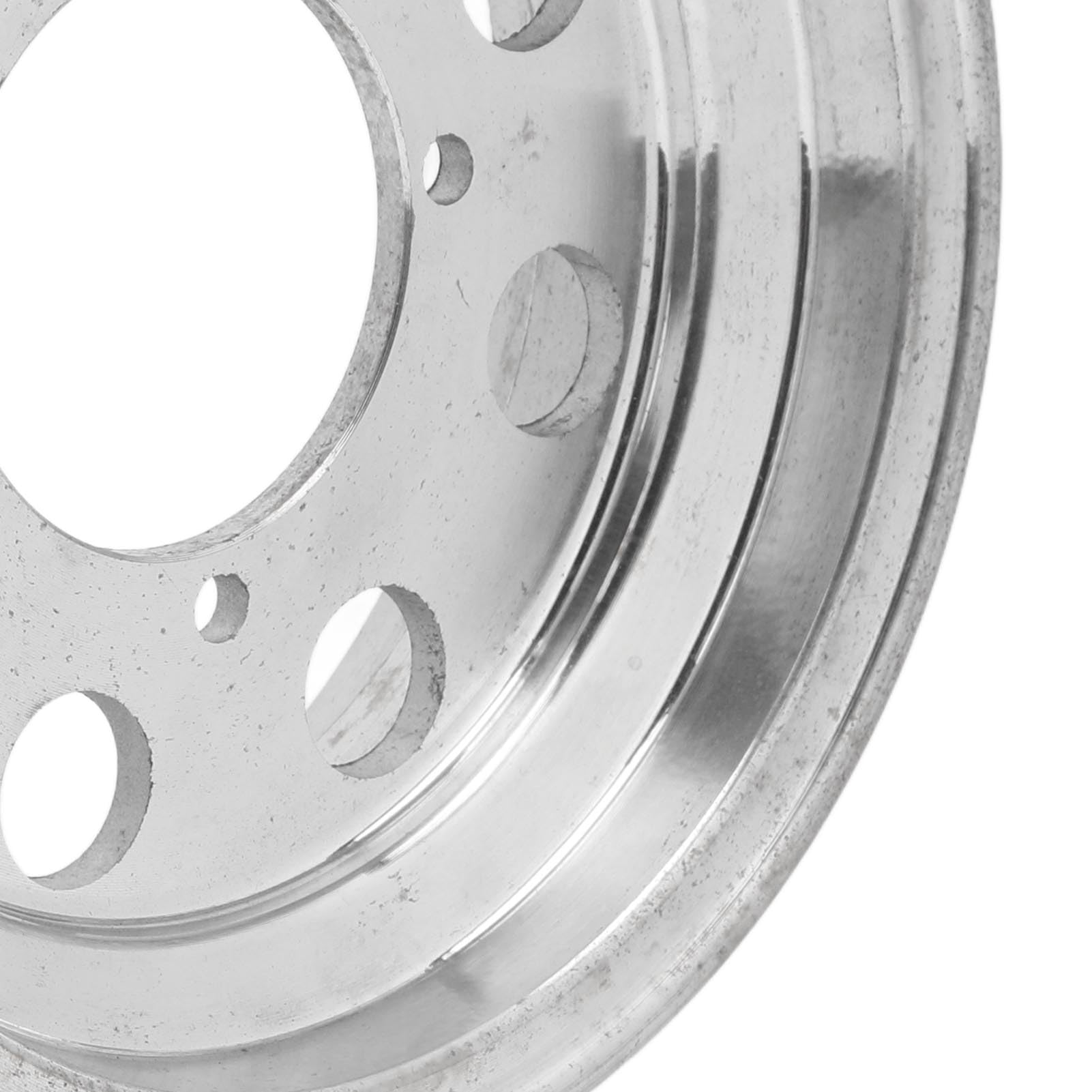 Dilwe della ruota anteriore della moto, cerchio del vuoto in lega di alluminio lucidato, ricambio per la serie Monkey Z50, ruota anteriore leggera da 8 pollici con compatibilità pneumatici 2,5-8