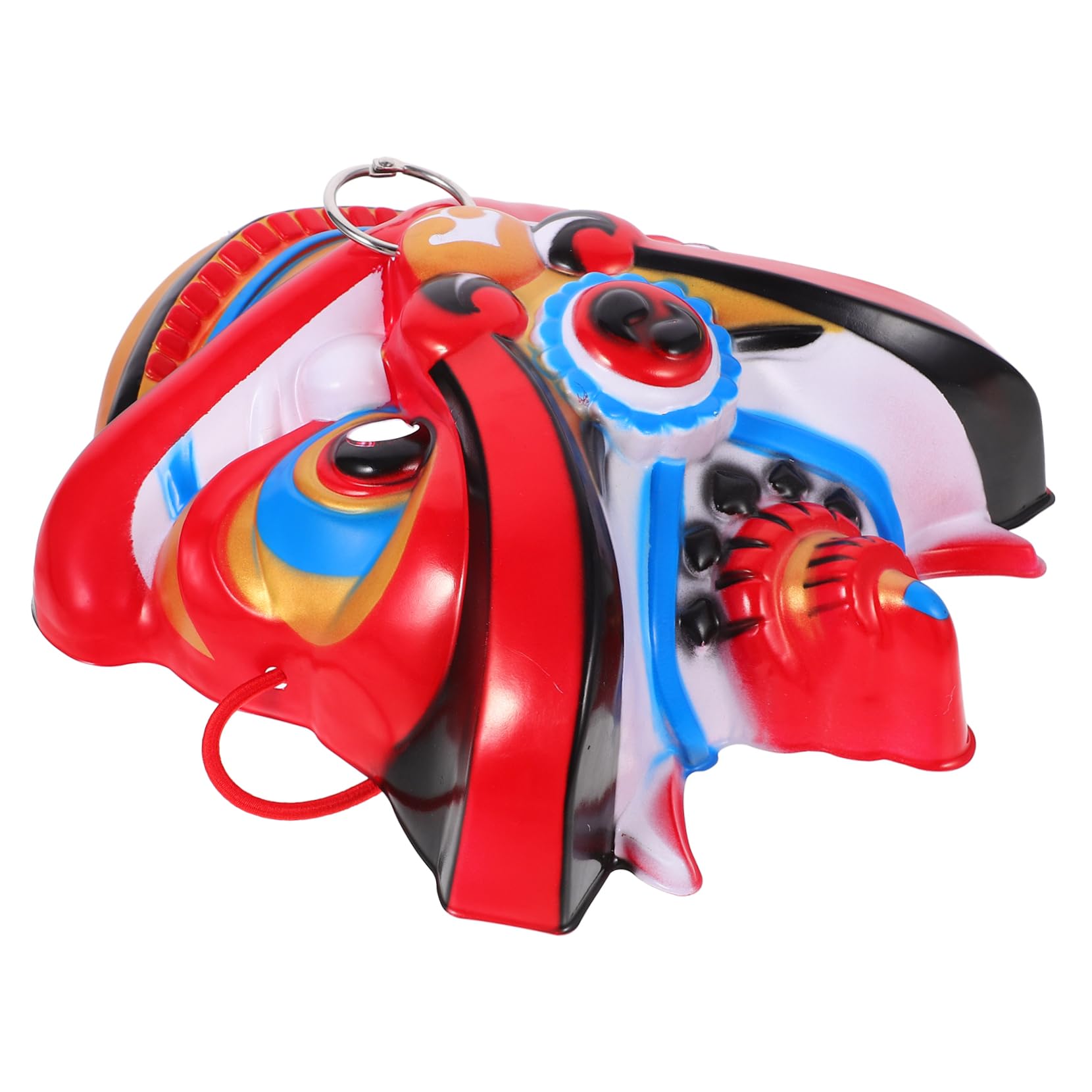 TOYANDONA 5pièces Masque De Lion Chinois Masque De Danse Artisanale Pour Spectacles Et Cosplay Costume Amusant Pour Fêtes Et Performances Scéniques