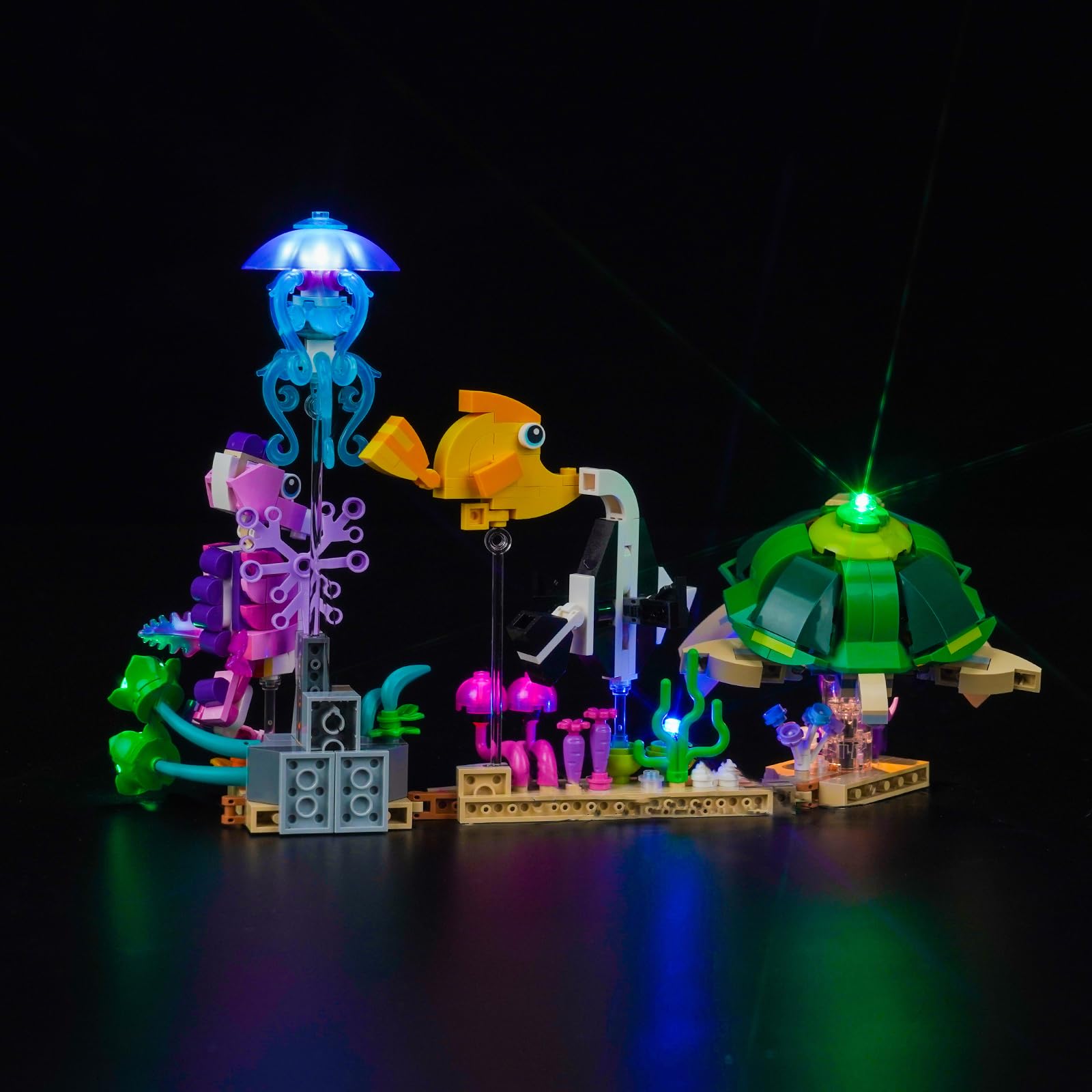 Led Light Set for Lego 31158 Sea Animals (No Model), Decoration Lighting Set for Lego Sea Animals Creative Toys - Image 3