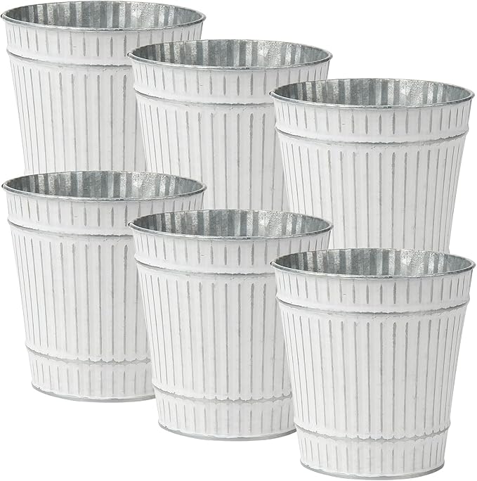 Oairse Blumentopf Aus Keramik Mit Gold-Akzenten - Vintage Look Mit Abflussloch