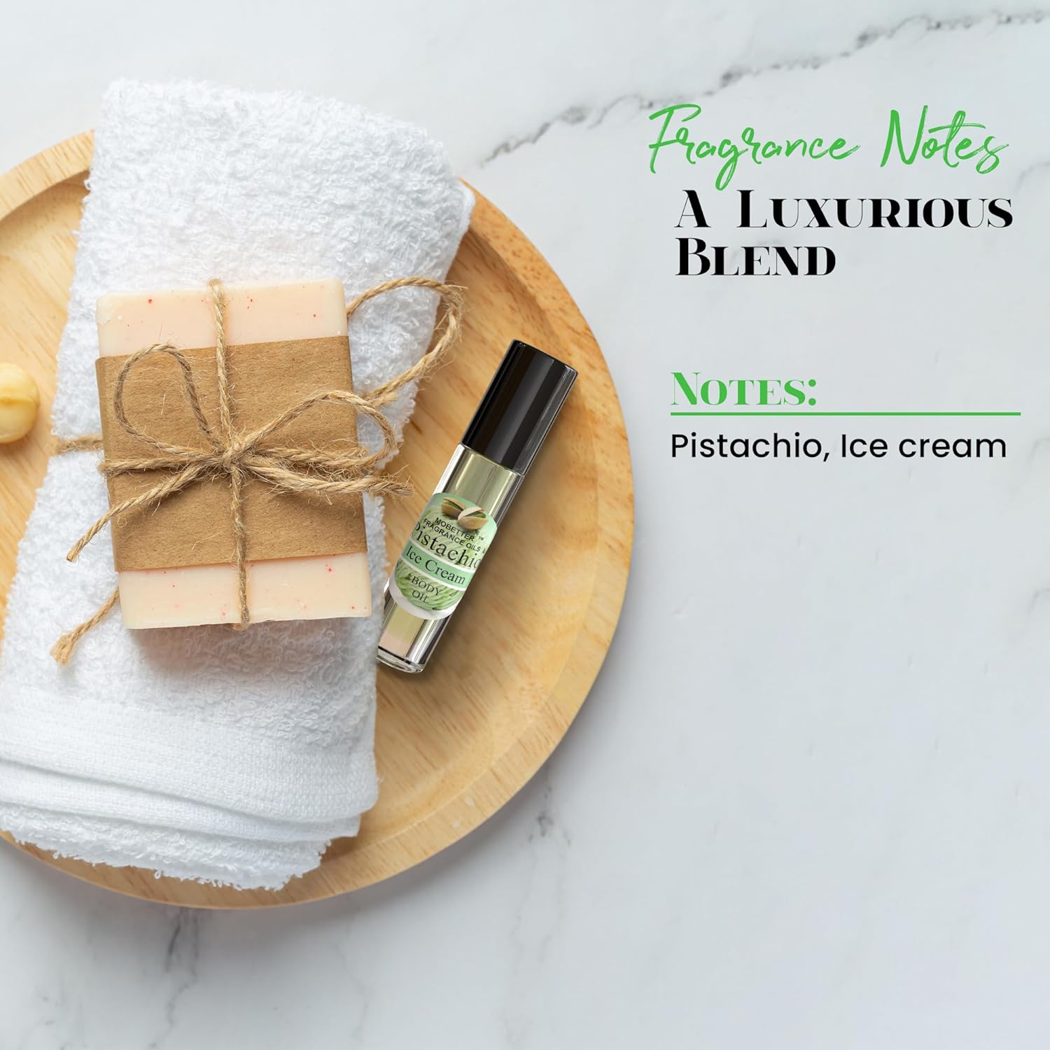 MOBETTER FRAGRANCE OILS Pistachio Ice Cream Body Oil - Image 5