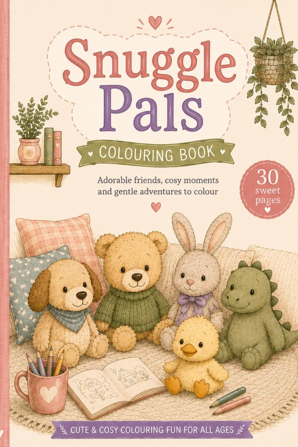 Snuggle Pals Colouring Book