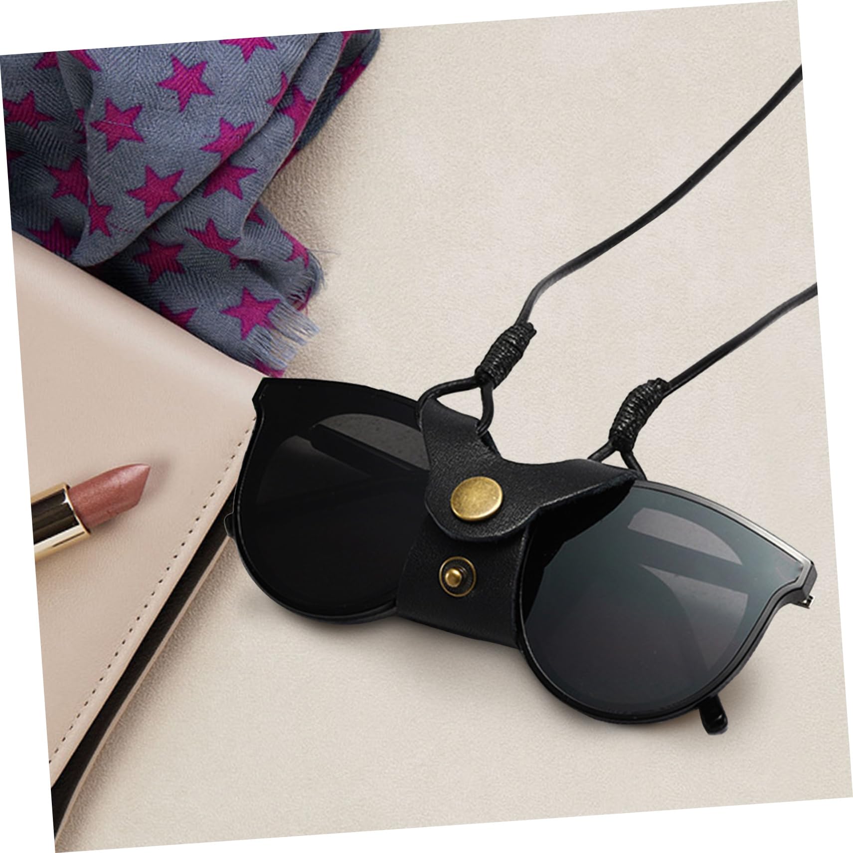 4piezas Correa De Gafas De Sol Para Mujer Soporte Elegante Para Lentes Cadena De Gafas Colgante Accesorio Práctico y Duradero